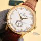 AAA replica Vacheron Constantin gold diamond bezel brown leather strap watch (2)_th.jpg